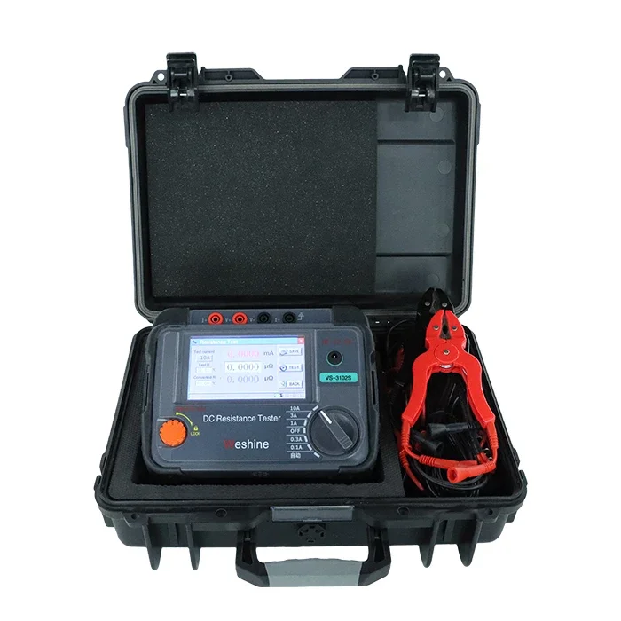 

High Precision Professional VS-3102S Hand Held DC Resistance Tester