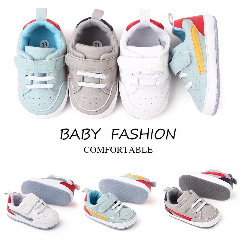 Baby Sneaker Spring and Autumn Casual Walking Shoes Soft Cotton and PU Anti-slip for Toddler Boys and Girls Baby 2023 NewFashion