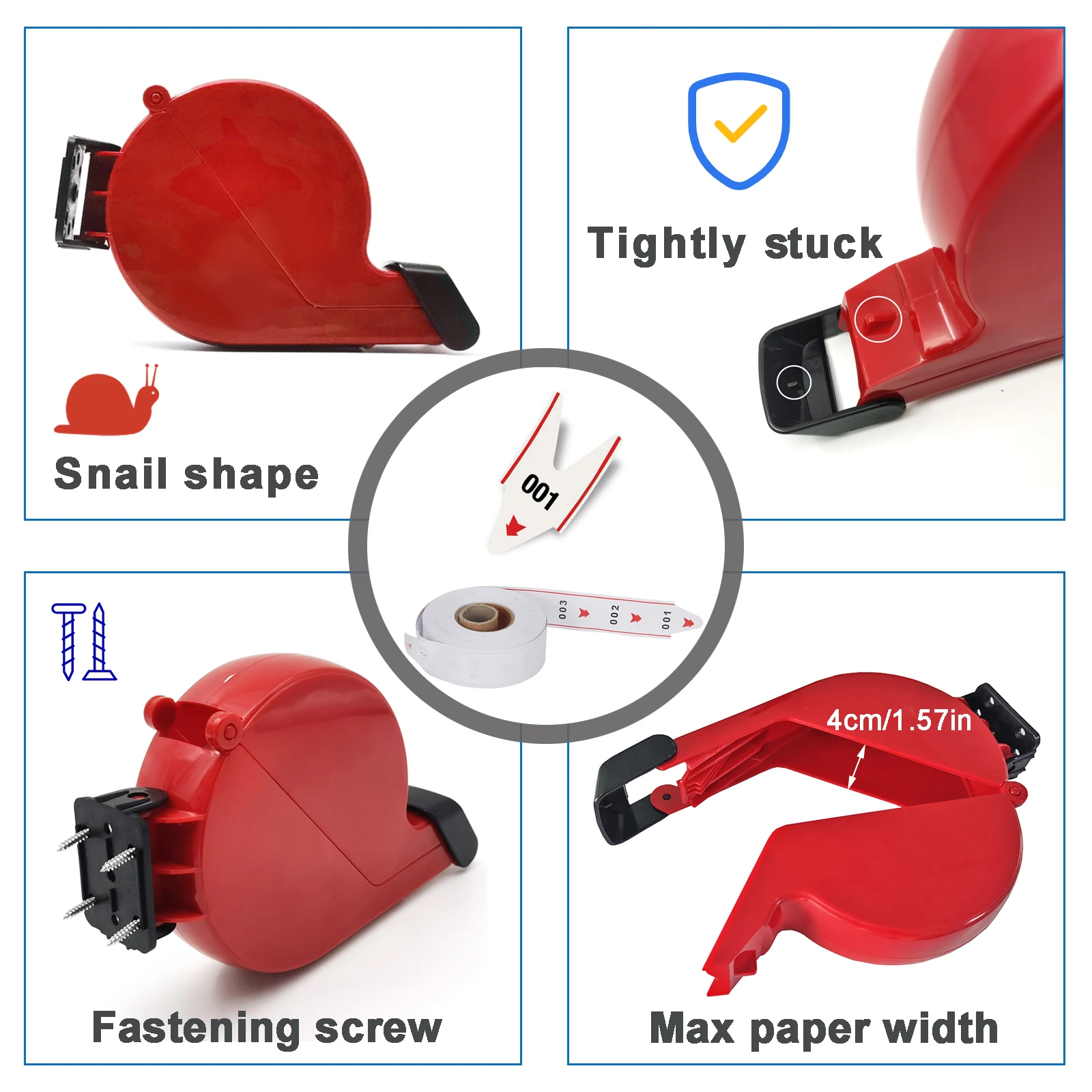 Shift Management System Complete Kit 3-digit Screen and Remote Control Ticket Dispenser for Restaurant Supermarket Hospital