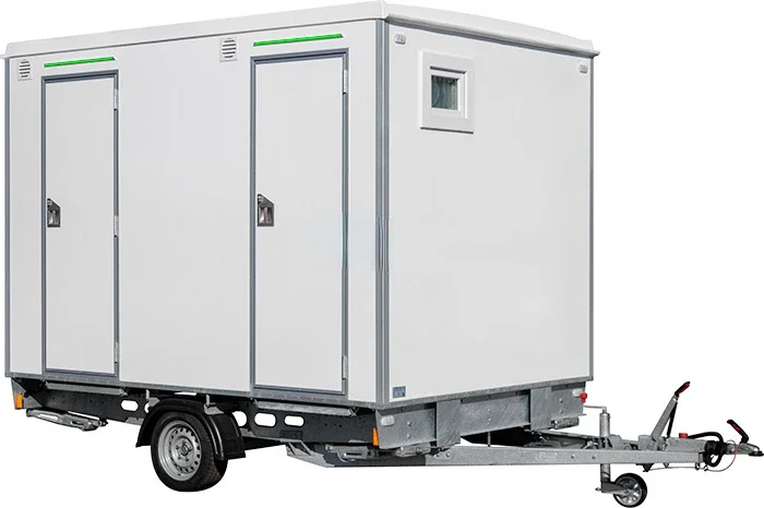 Portable Toilet Portabe Luxury Restroom Trailer Portable Toilet Large For Events Portable Restroom Mobile Vip Restroom Trailer