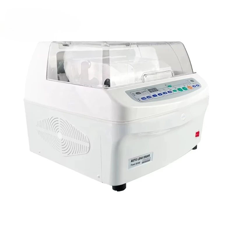 Optical Instrument Auto Lens Edger Grinder Cutter Glass Polishing Machine Beveling for CR and GL Lenses SJG-5100