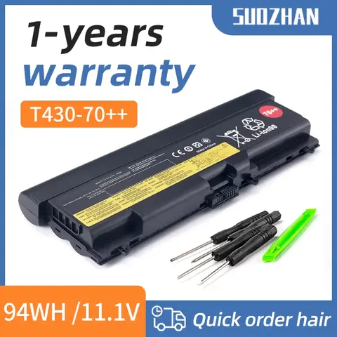 Neuer 11,1 v 94wh Laptop-Akku 45 n1007 45 n1011 für Lenovo Thinkpad T420i T420 T430 T530 W510 W520 L430 L530 W530 W530i E420
