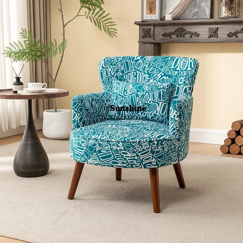 Designer Living Room Chairs Modern Accent Nordic Minimalist Chairs Simple Aesthetic Sillones Modernos Para Sala Home Furniture