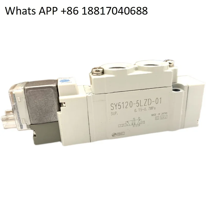 

2 position 3 way solenoid valve SMC original SY7120/7220/7320/7420/-5LZD/DZE-02-C8 C10