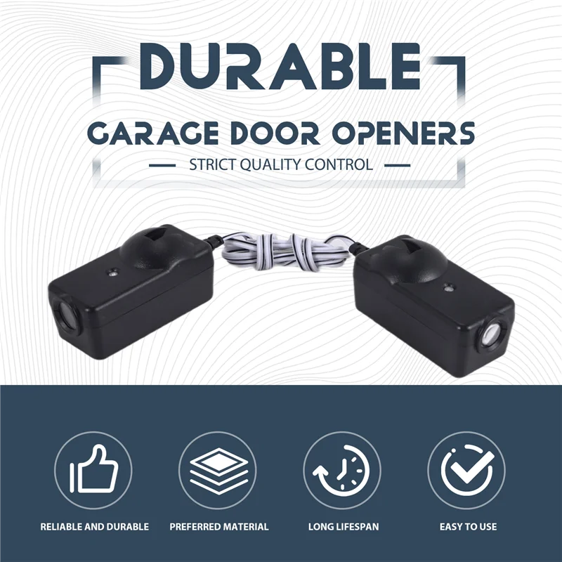 A26F-Garage Door Sensor Replacement Safety Sensor  Eyes For 41A5034 Liftmaster Sears Craftsman Opener Replacement Accessorie