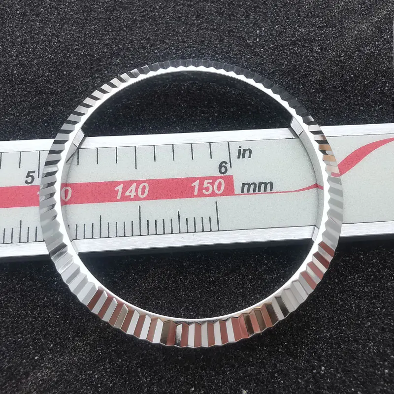 

For RLX 36mm Datejust 116234 126234 116200 126200 Satinless Steel Watch Bezel, Silve color High Quality Watch Parts