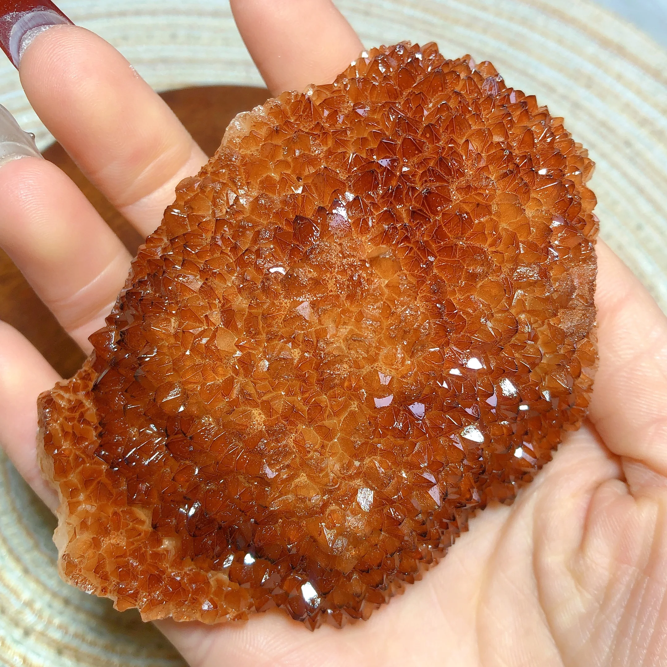 Natural Crystal Brazil Citrine Cluster Raw Stone Druzy Tower Rainbow Flashy Polished Reiki Gemstone Energy Home Decoration Gift