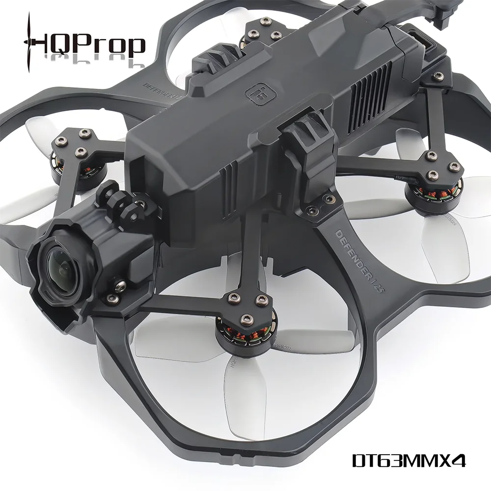 8 paia HQprop DT63MMx4 elica da 2.5 pollici D63 puntelli a 4 lame 63mm DT63 per RC fai da te FPV Racing Drone HQ