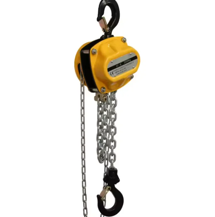 Factory Direct High Quality 5T Hand Chain Hoist (VD Type) Manual Steel Chain Block for Lifting Heights of 3m and 6m