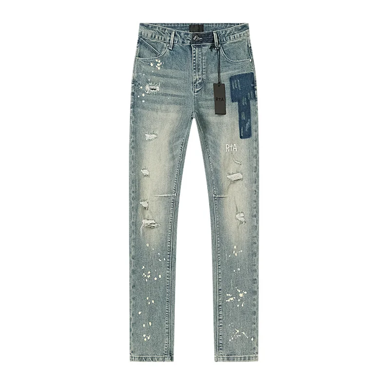 Thumbnail 2 - #20 Trending Mens Ripped Distressed Jeans Right Now