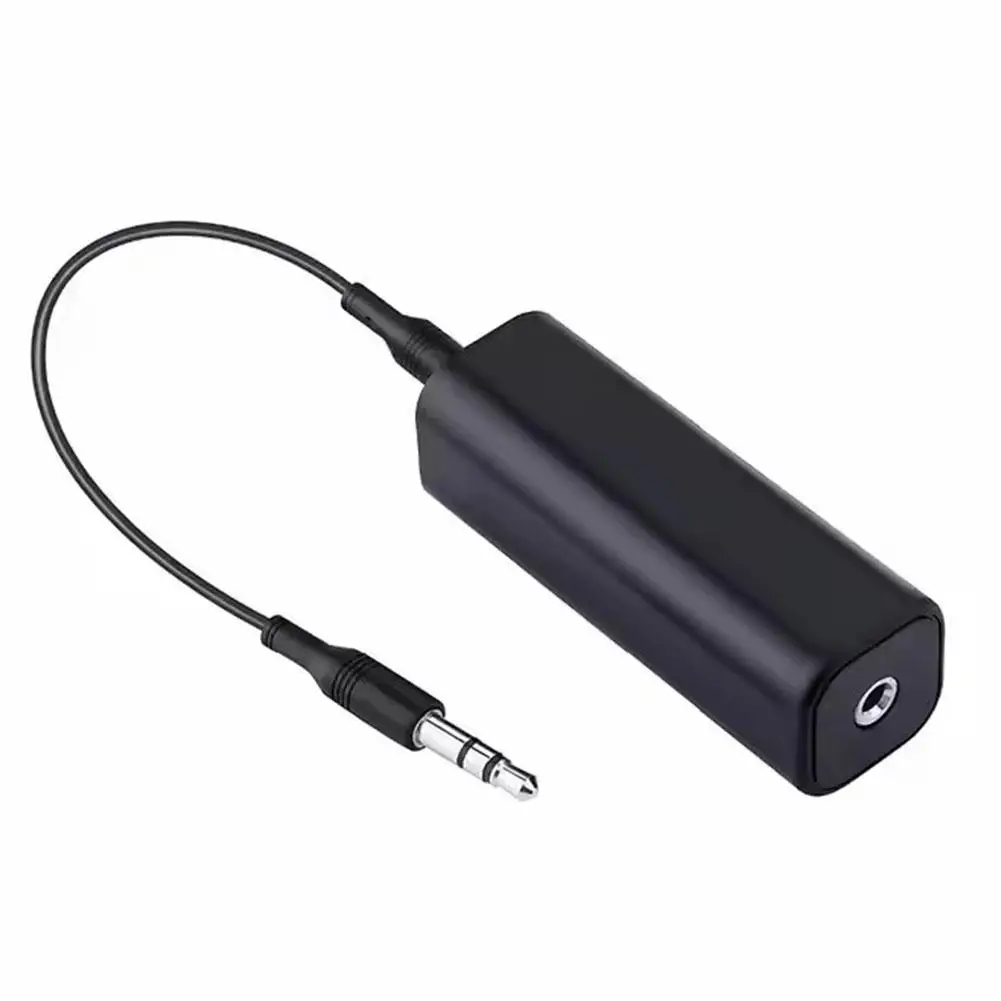 Speaker Line 3.5mm Aux Audio Noise Filter Ground Loop Noise Isolator Eliminate For Car Stereo Audio System Home Stereo