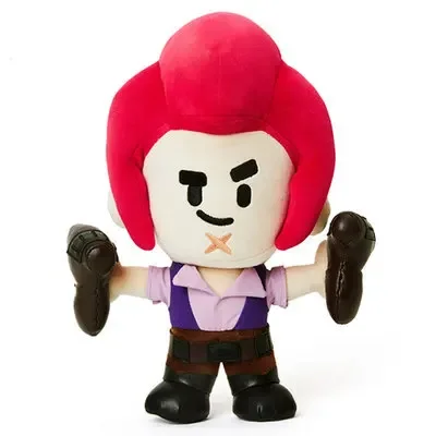 Peluche de dessin animé Brawl Spike, jeu à main, cadeau pour la Saint-Valentin, jouet d'action, 25cm