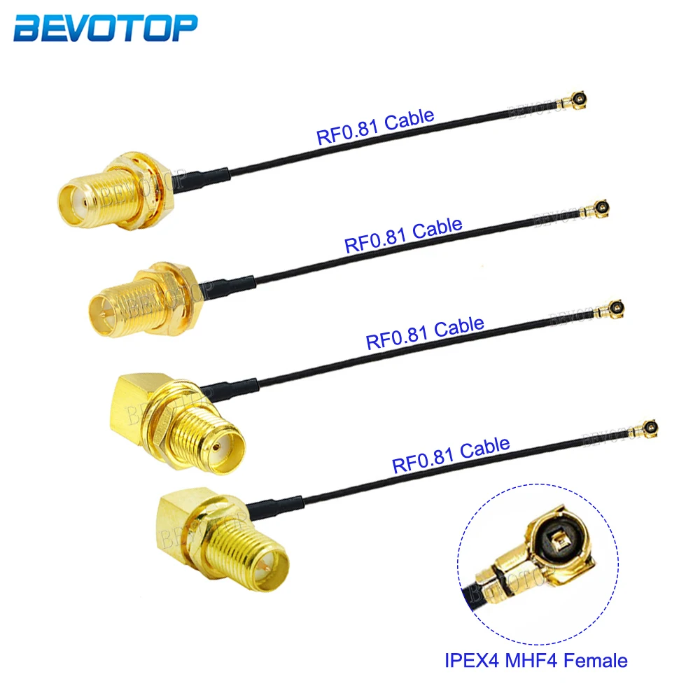 

10Pcs/Lot RF0.81 to SMA Cable RP-SMA/ SMA Female to U.fl Female Jack WIFI Antenna Extension Cord RF0.81 Pigtail Jump