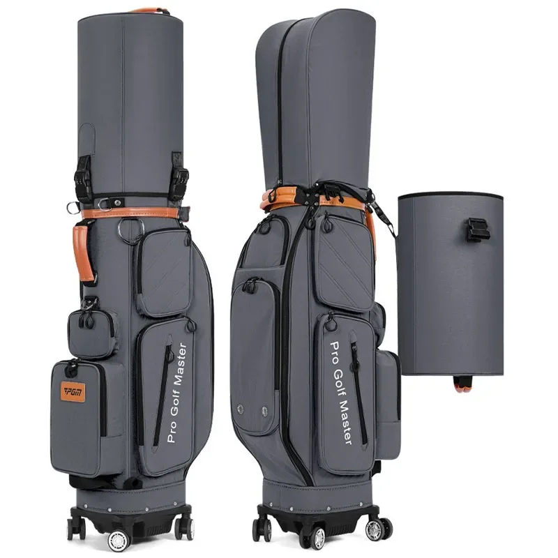 PGM Golf Bags Men Women Hard Shell Four Wheel Air Travel Check in Airplane Bag QB179