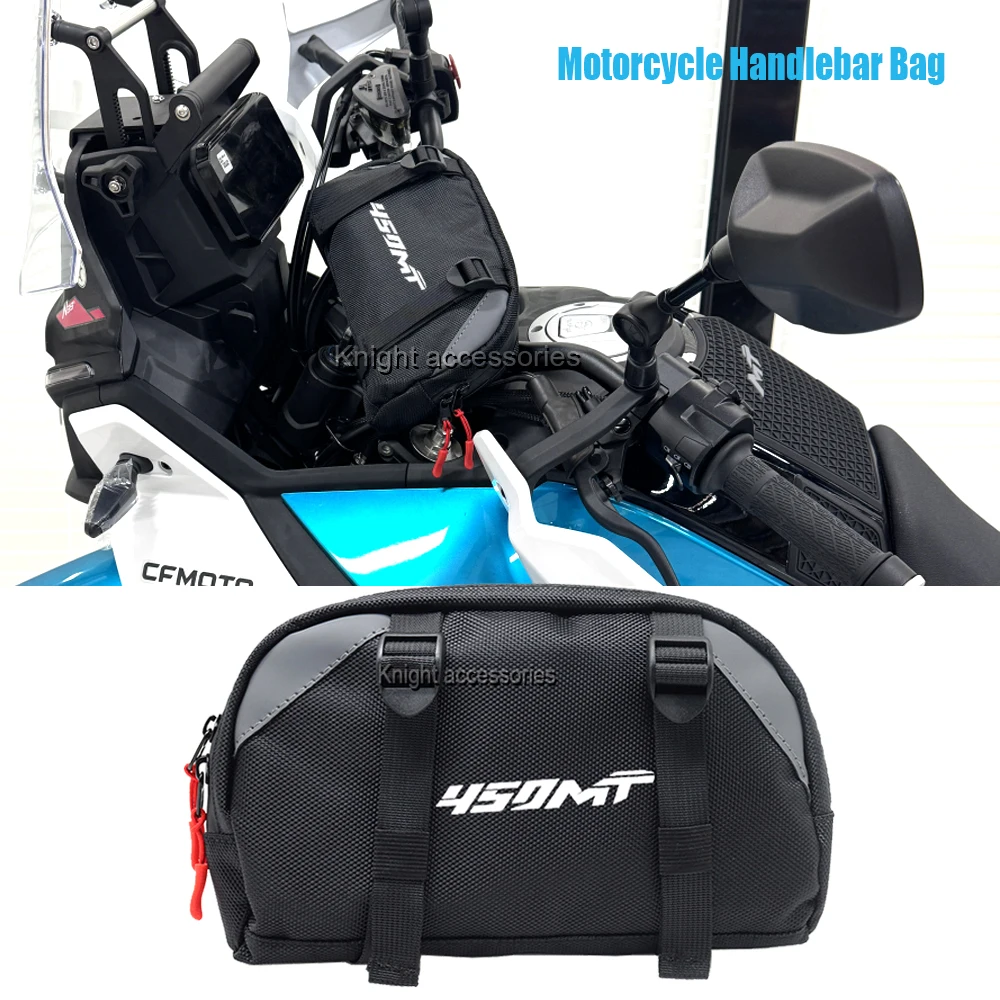 

450MT Universal Motorcycle front handlebar bag multifunctional storage bag travel bag For CFMOTO 450 MT 450MT 450mt