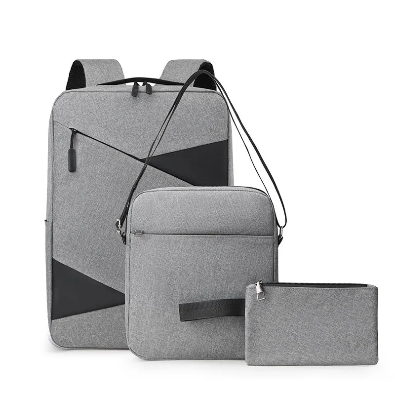 

Backpack,3 pieces set bag,casual simple bag,laptop bag,travel shoulder bag,commute bag