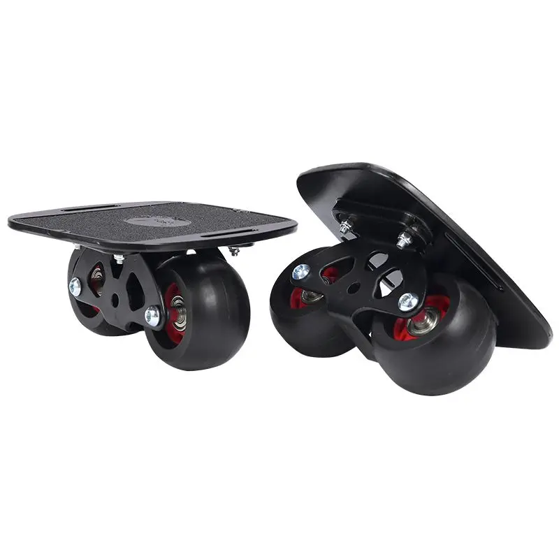 1 Pair Skateboard Mini Drift Roller Road Drift Skates Plate Skate Fish Short Board Roller Non-Slip Skateboard Skate Board