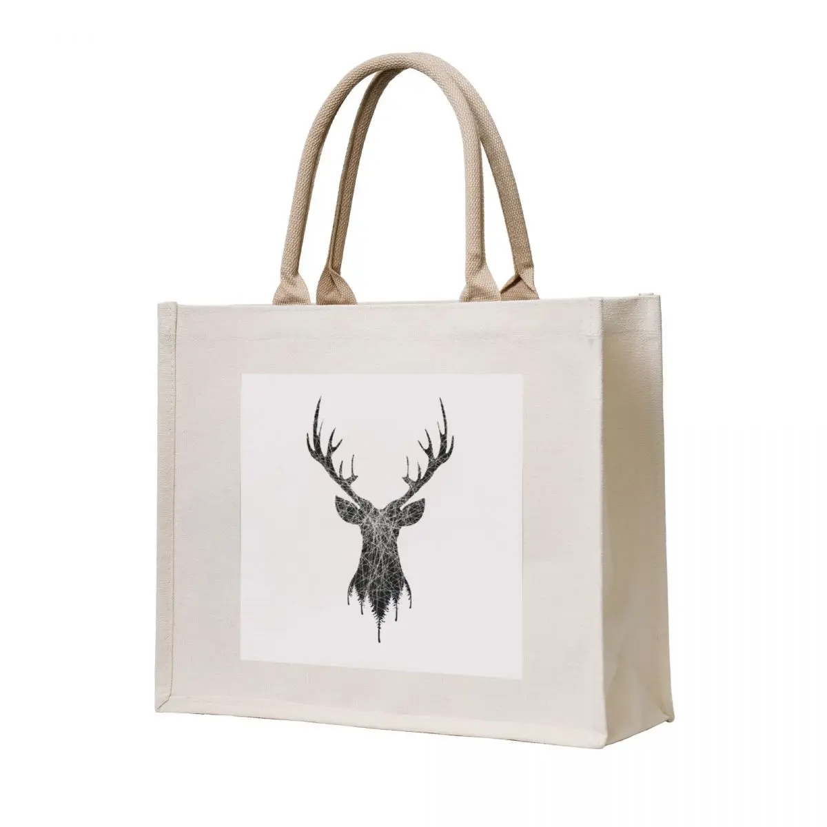 

Minimal Deer Tote Bag shopper bags for women Eco bag Shopper handbag tote bags aesthetic