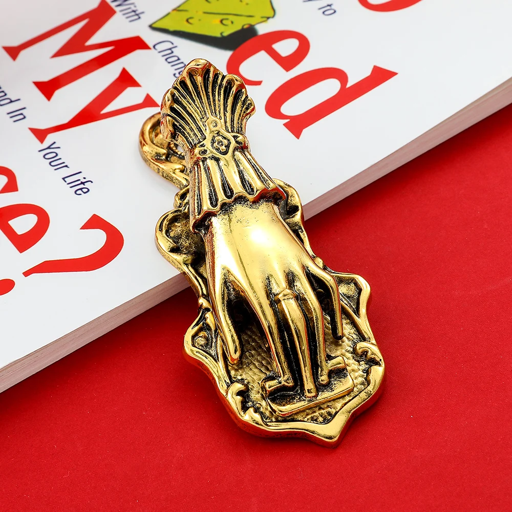 New Paper Clip Retro Lady Book Mark The Hand of Wealth Metal Bookmarks Gifts for Girl Lover Stationery Collection Gift