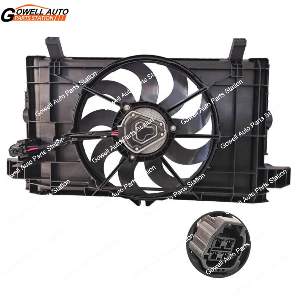 Engine Cooling Fan Assembly Radiator Electric Cooling Fan For Tesla Model 3 Y 2017-2022 1077084-00-D 1077084-00-E 1494179-00-B