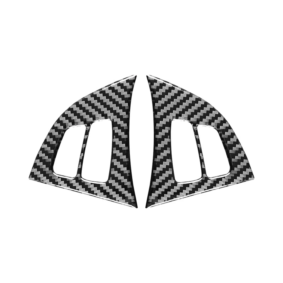 Carbon Fiber Car Steering Wheel Button Decals Cover Trim Stickers Accessories for BMW- X5 X6 E70 E71 2018-2013