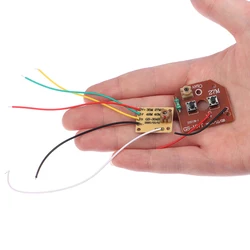 4CH RC Remote Control Circuit PCB Transmitter Receiver Board RC Car Accessories with Antenna Radio System