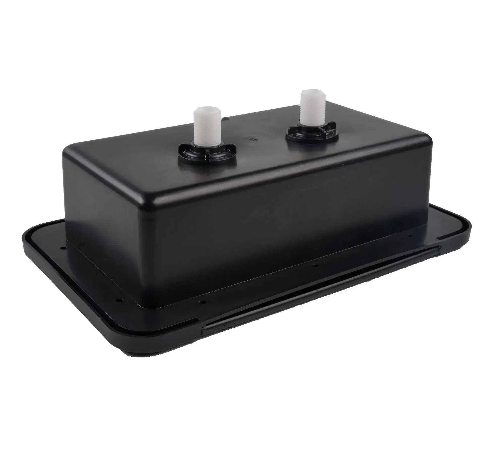 Watermark Black Lockable Outdoor External Shower box for Caravan Motorhome Van Camper RV Boat Shower Box