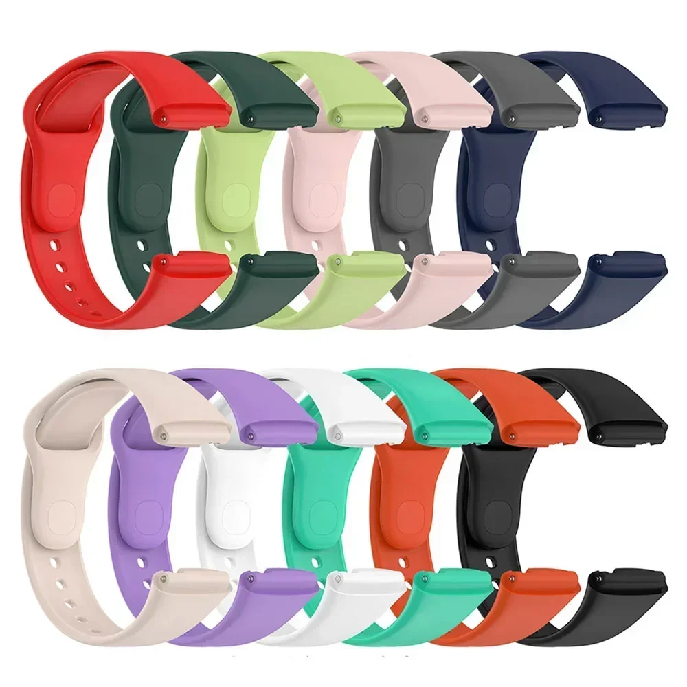 Official same model Silicone Strap For Redmi watch 3 Active Bracelet Wristbands+Protective Cover for Xiaomi Redmi watch 3 band image 4