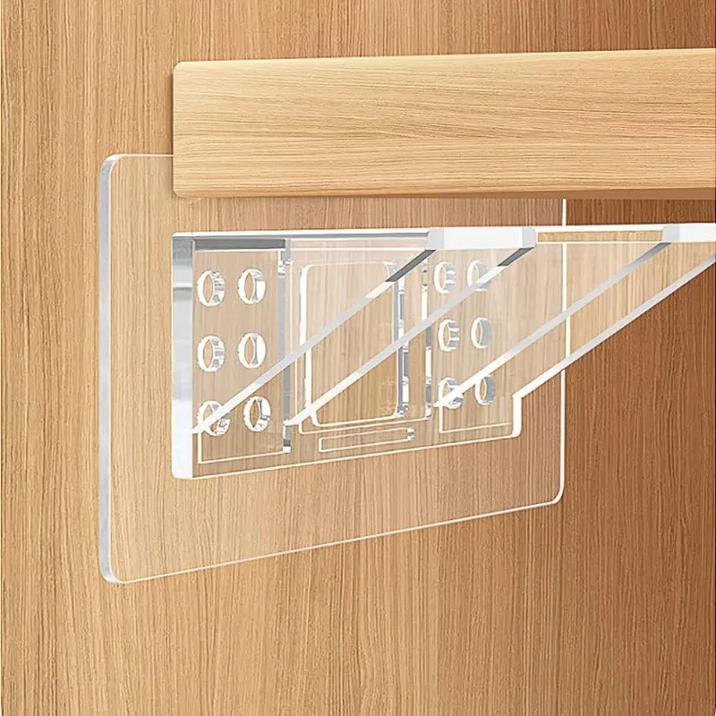 6/12pcs Command Shelf for Wall Shelf Support Pegs Self Adhesive Clips for Cabinet Book Shelves Closet Brackets Clapboard Layer