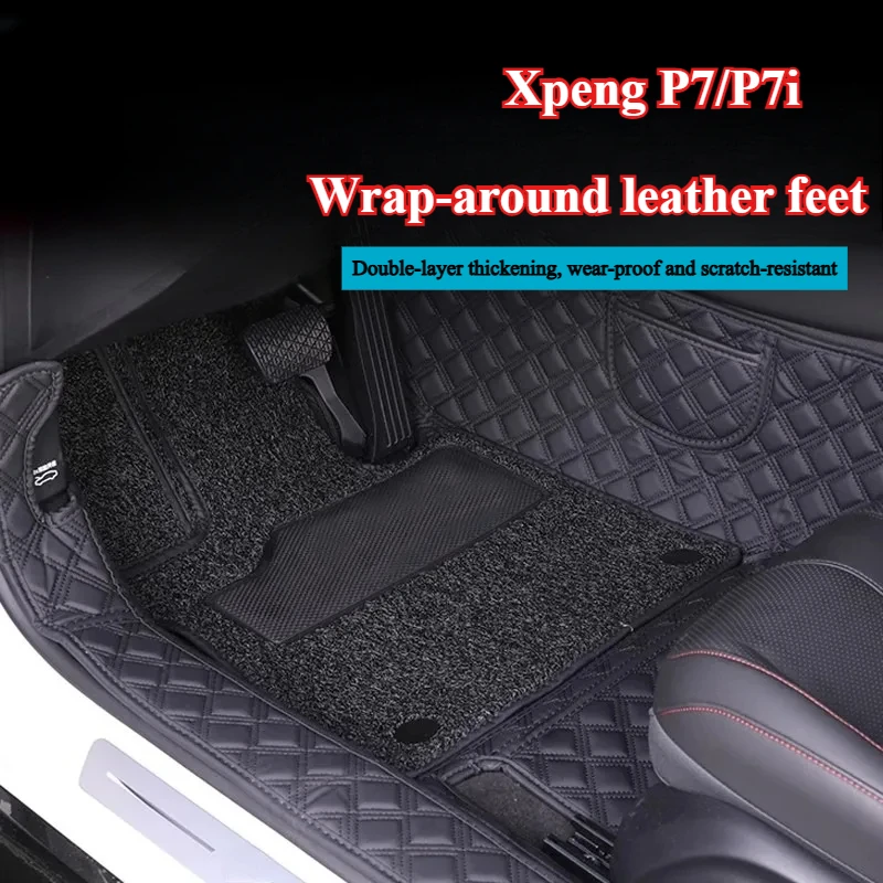 For Xpeng P7i car full envelope floor mat kick and dirt resistant modified accessories