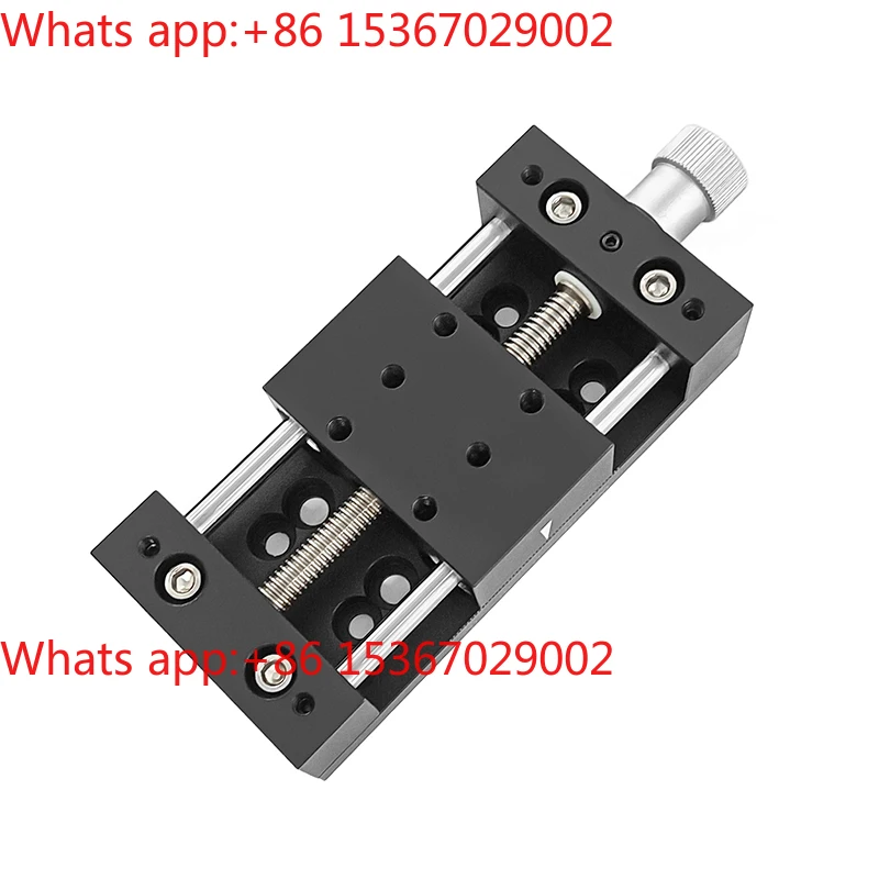 60A manual precision displacement table one-dimensional table two-dimensional sliding  optical experiment miniature