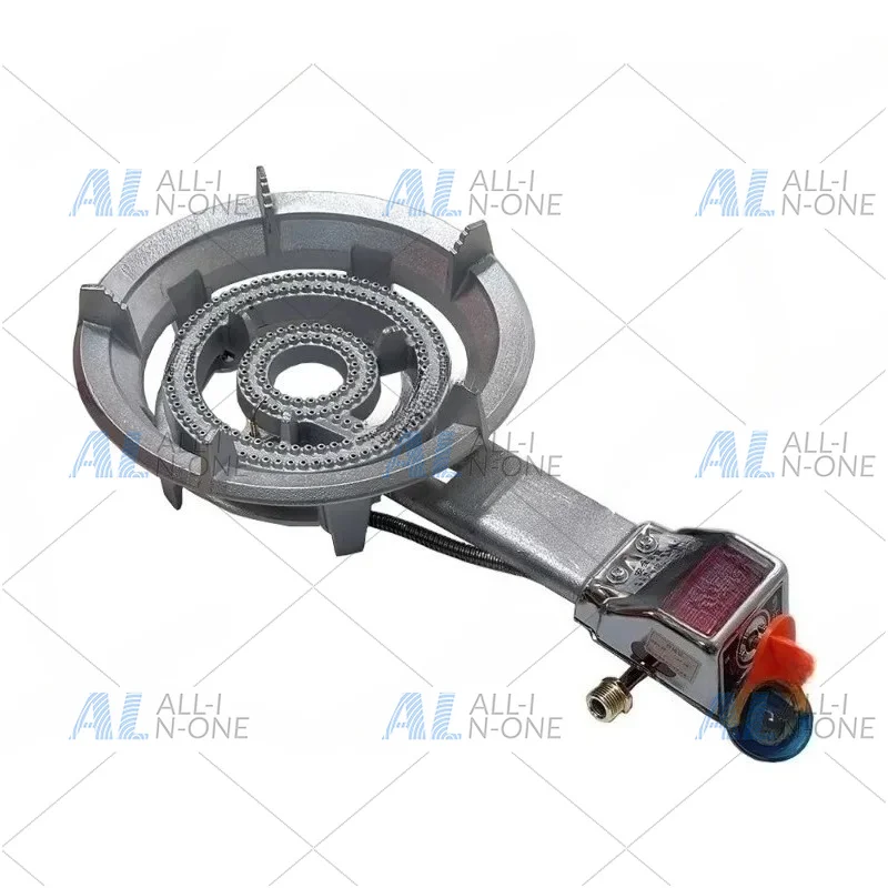 Commercial cooker Outdoor high-power furnace Single head natural gas liquefied gas Cast iron gas stove
