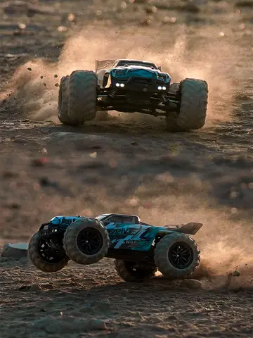 1:16 70KM/H Or 50KM/H 4WD RC Car With LED Remote Control Cars High Speed Drift Monster 4x4 Truck for Kids vs Wltoys 144001 Toys