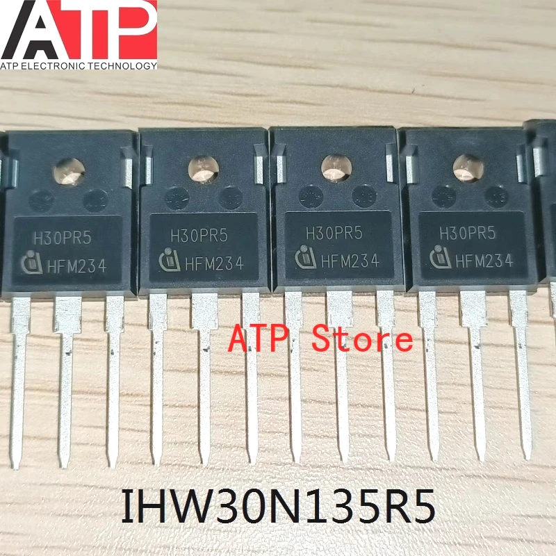 10pcs/lot New Imported Original H30PR5 IHW30N135R5 TO-247-3 IGBT Trench Field Stop 1350V 60A 330W Transistors