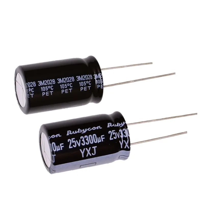3300UF 25V Aluminum Electrolytic Capacitor 25v3300uf 16 * 25mm Rubycon YXJ Long Life