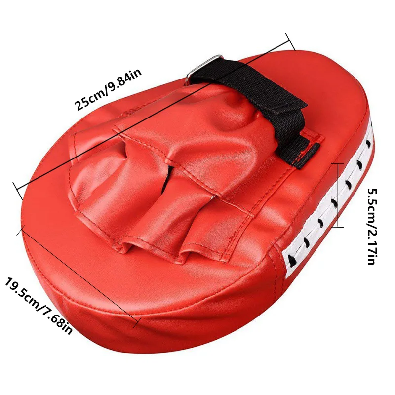 1PC Boxing Hand Target Martial Thai Kick Sanda Training Thickened Karate Training Mitt Focus Punch Pads Five-finger Hand Target