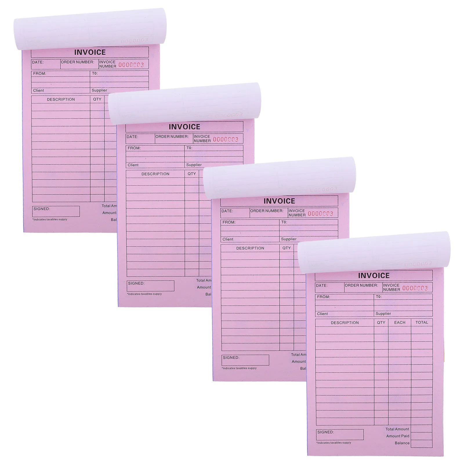 4pcs-carbonless-invoice-book-2-part-order-receipt-pad-duplicate-forms-for-small-business-boutique-retail-tracking-log