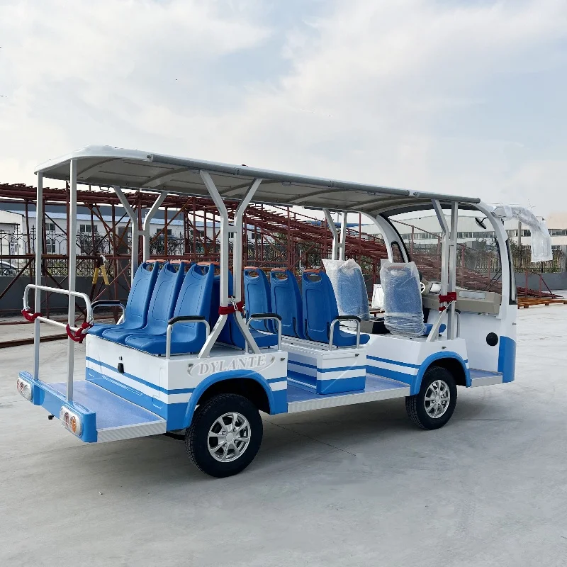 

Высококачественный экскурсионный автобус Street Legal Electric Tour Shuttle 8, 11, 14-местный в продаже