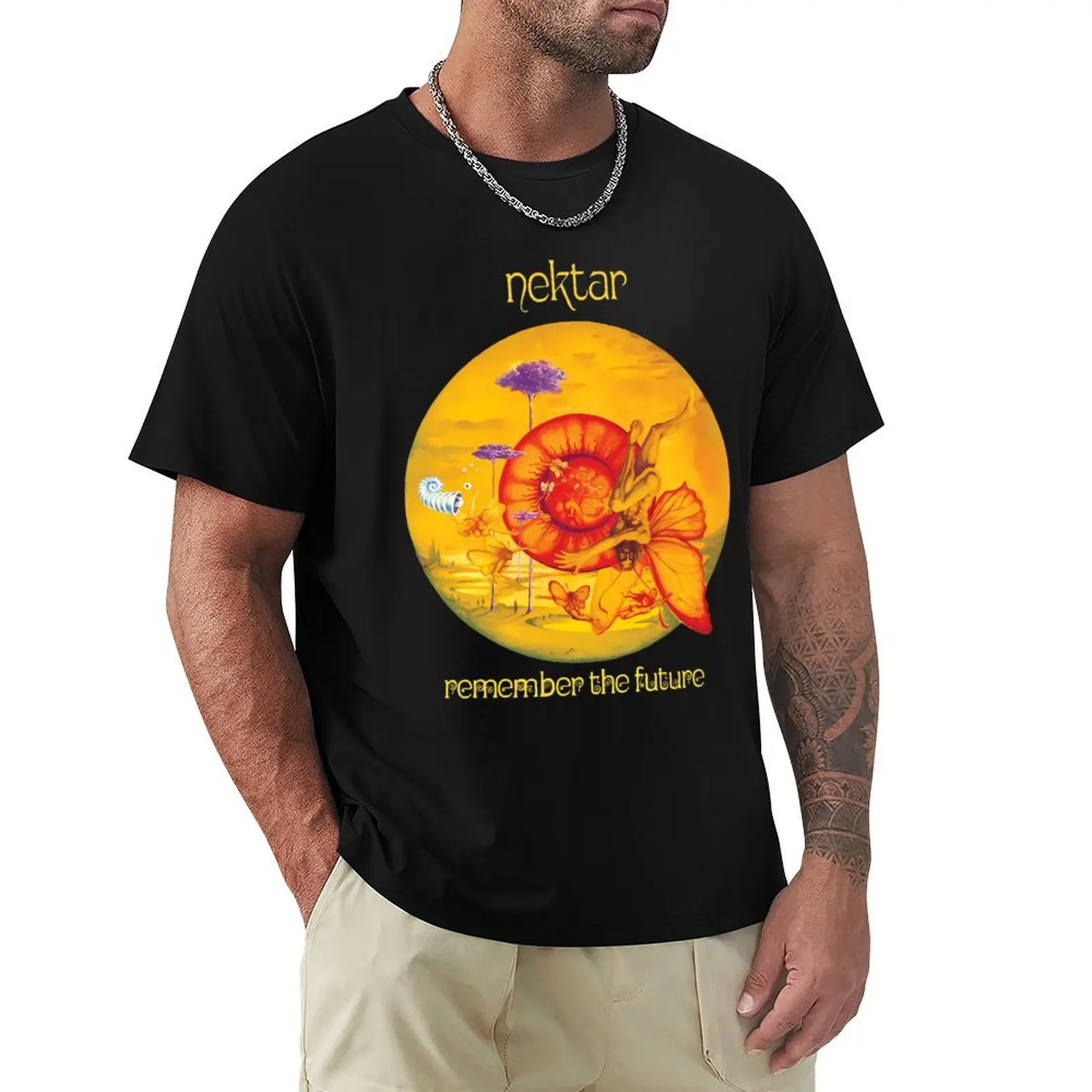 

Retro Prog Rock T-Shirt Mechanic Work Tee Shirt