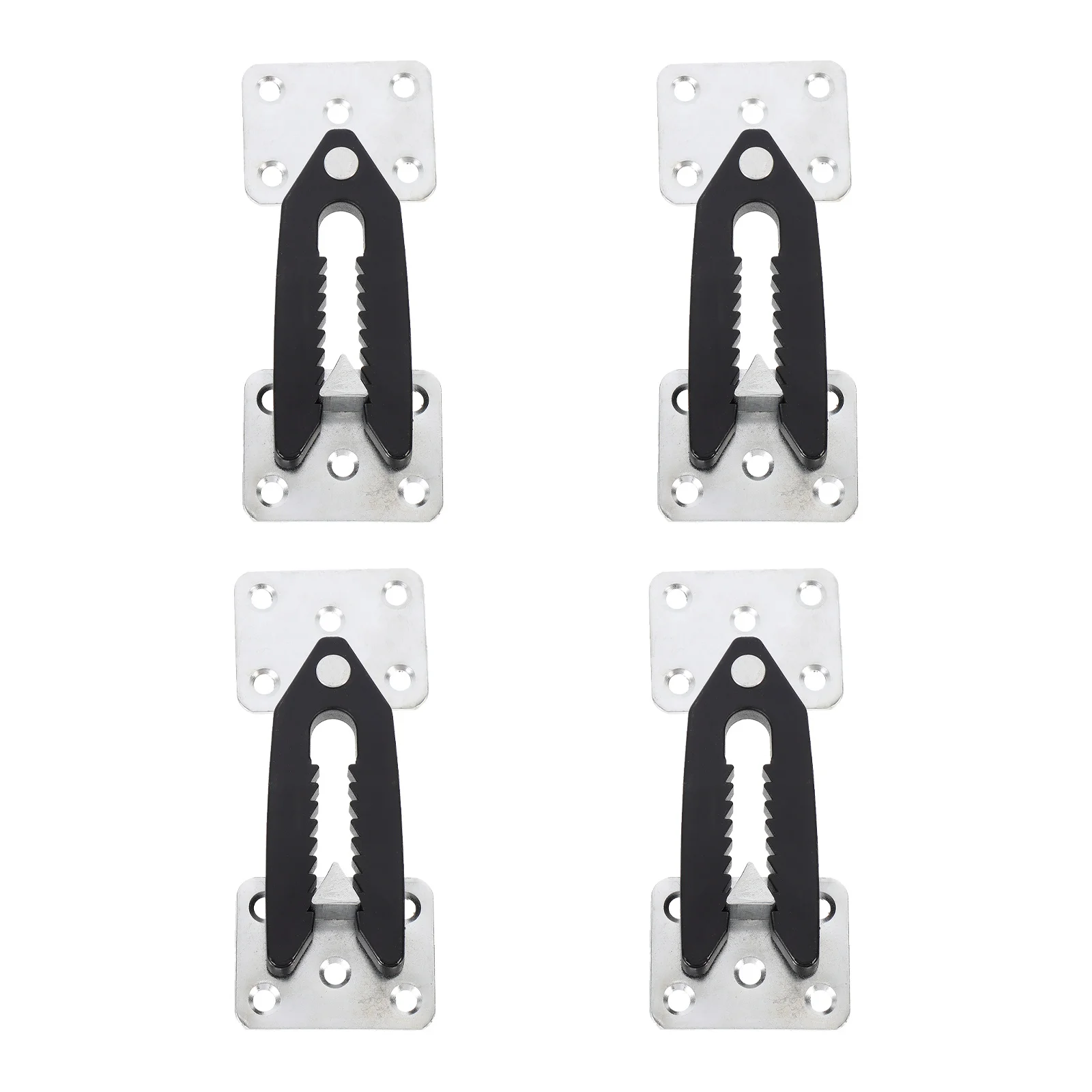 4 Pcs Sofa Connector Furniture Joint Snap Sofas Adjustable Alligator Clamps for Sectional Couch Plastic Connectors Corner