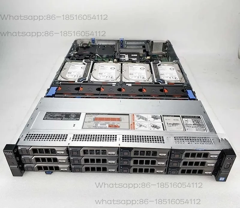 Original R730XD 3.5-inch built-in 4-panel backplate, 12 tray upgrade, 16 tray with cable 04FHR4