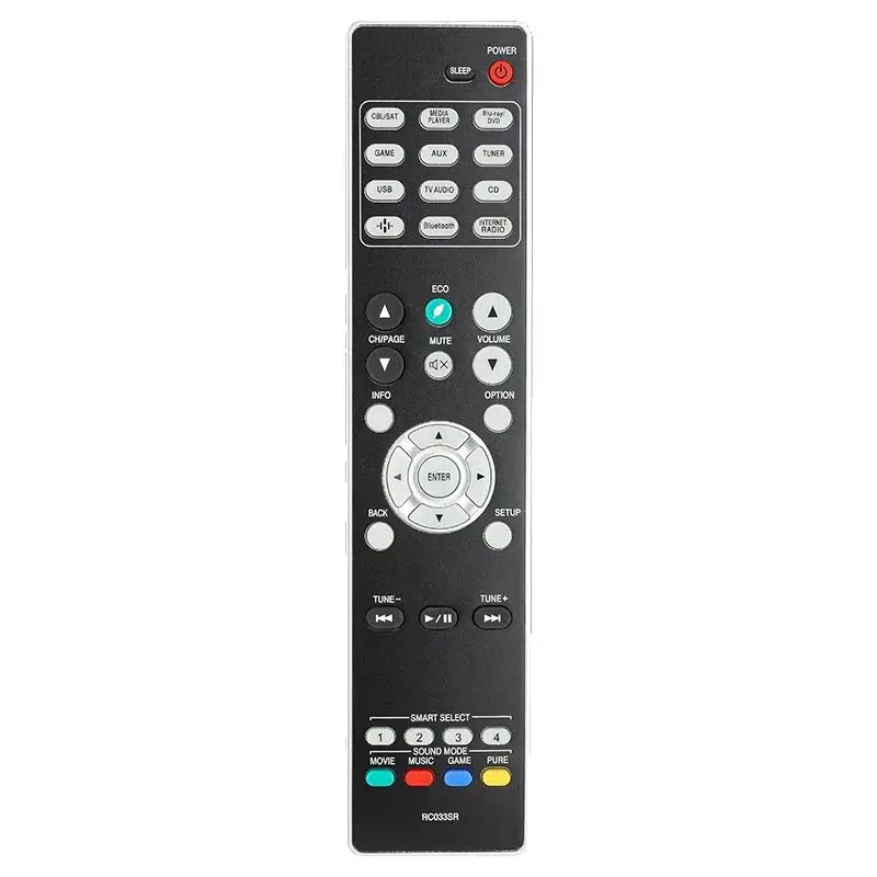 RC033SR Remote Control Compatible With Marantz AV Receiver NR1508 NR1608 SR5012 30701024900AM Replacement Controller