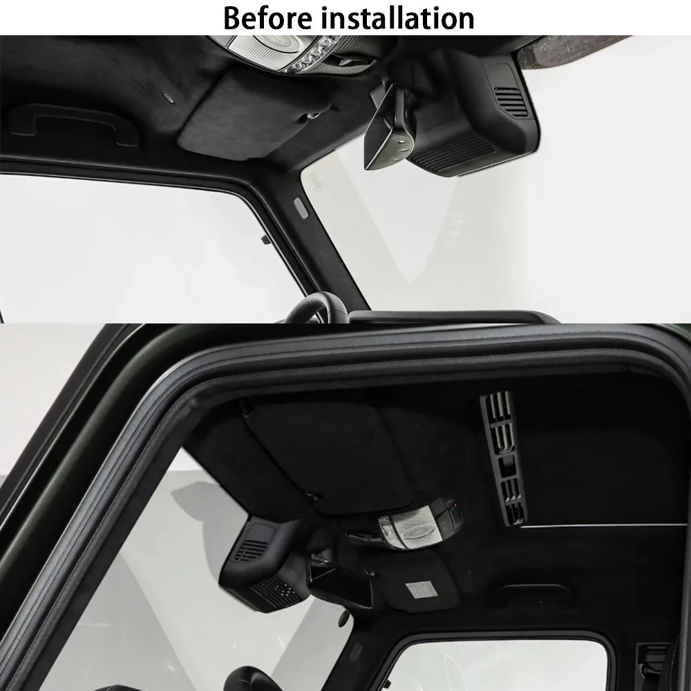 for Mercedes Benz G Class G450d G500 G550 G63 W465 4K DVR Dash Cam OEM Front Rear Camera Video Recorder Wifi Loop Recording