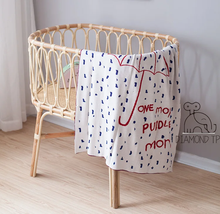 

Children's room rattan furniture manual rattan baby crib