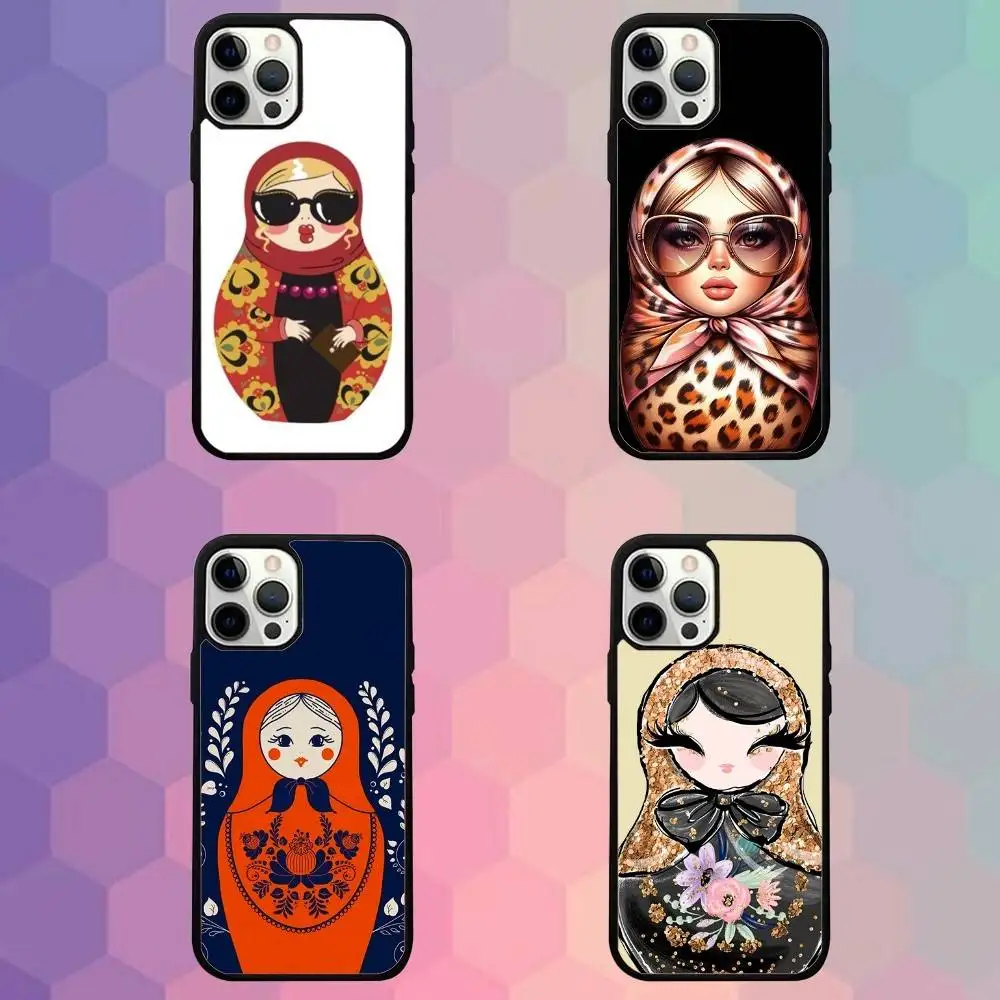 

Russian Dolls Matryoshkas Phone Case For iPhone 16e,16,15,14,13,12,11,Plus,Pro,Max,Mini Magsafe Magnetic Wireless Charging