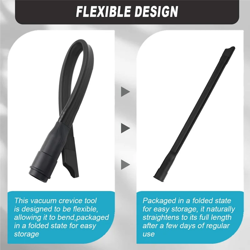 ABUD-Flexible Bocchetta a lancia Attacco universale per ugello di prolunga extra lungo per aspirapolvere Hoover/Numatico, modelli multipli