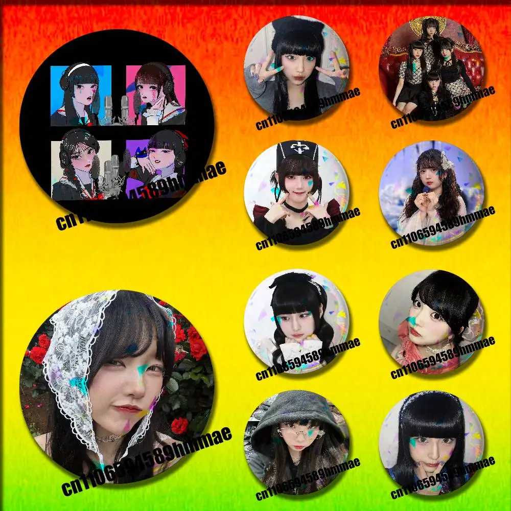 

For P-Phantom Siita M-Miu M-Mona R-Rinka H-Hisui Emblem Round Pins Insignia Badge Cover Ornament 32mm Brooch Button Cosplay