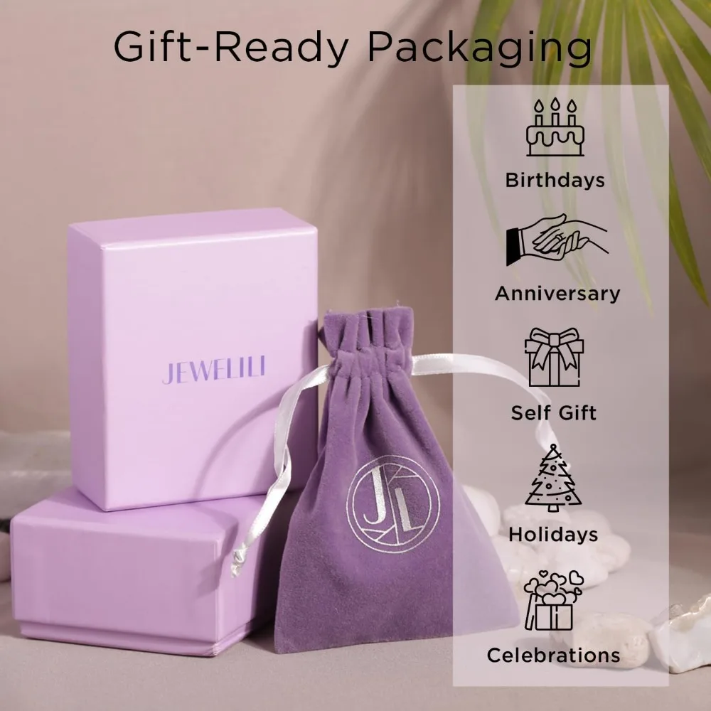 أقراط سوليتير نسائية من الذهب عيار 10 قيراط - ذهب أصفر أو أبيض، 5 مم 1 قيراط، 6.5 مم 2.0 قيراط، خيارات 7 مم 2.5 CTW