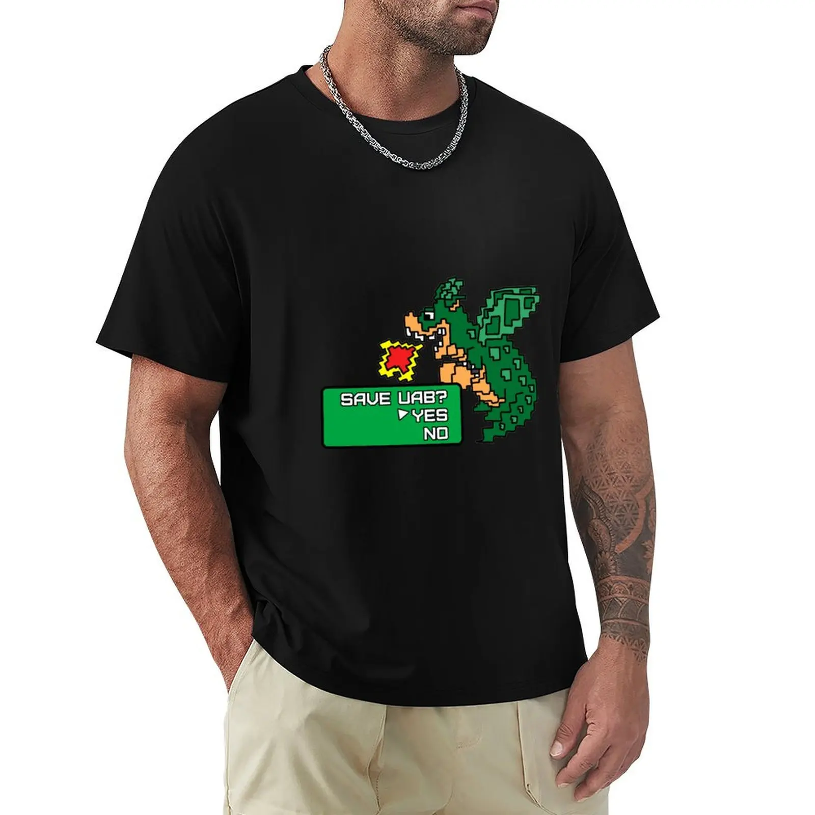 

Save UAB T-Shirt Large Size Soft Cotton T-Shirt