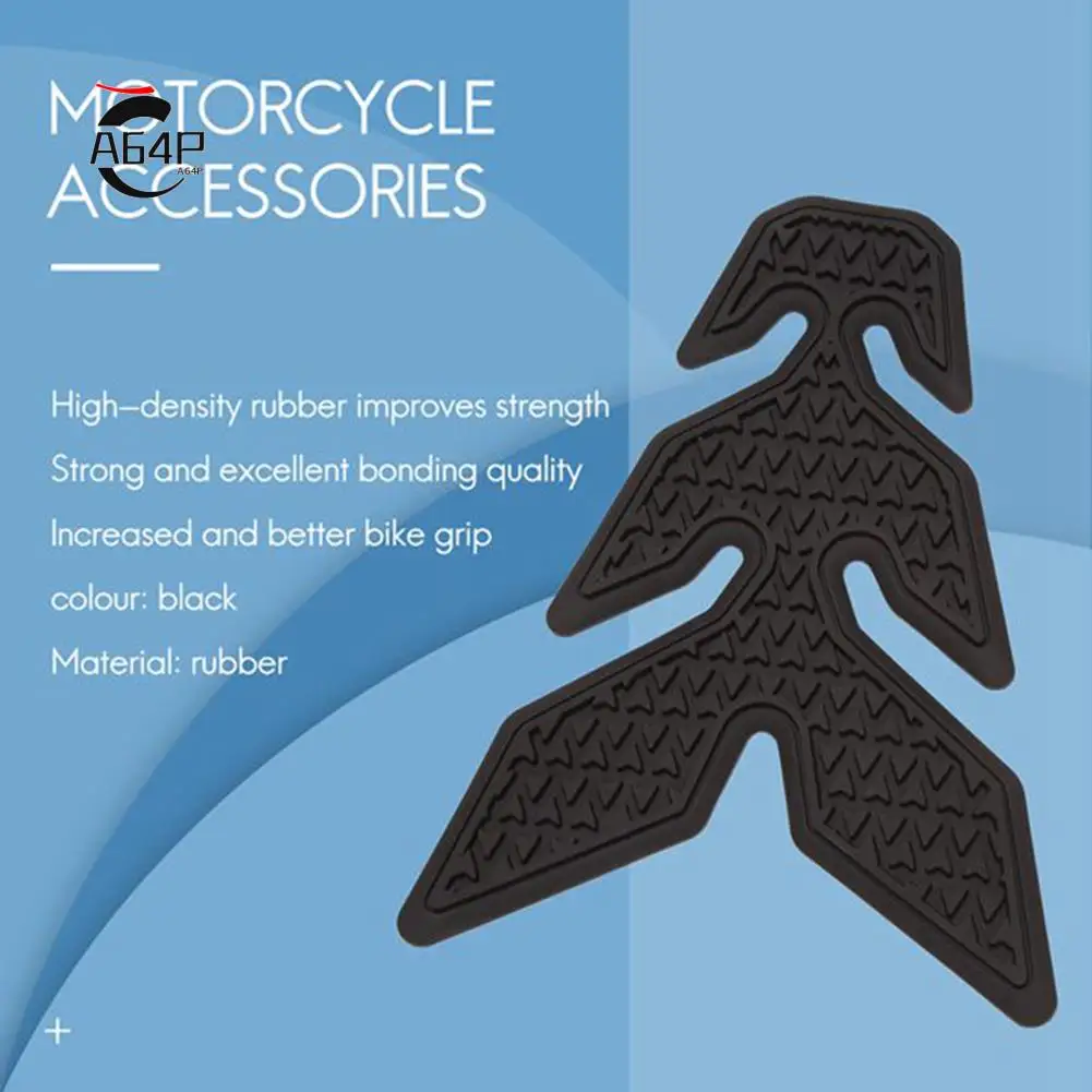 

A64P-Motorcycle For Yamaha MT-09 MT09 2021 Tankpad Anti-Slip Tank Pad Protection Stickers Side Tank Pads Traction Pad